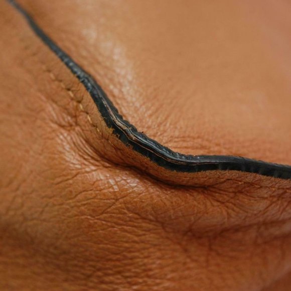 Auth Chloe Marcie Medium Shoulder Bag Leather Bron - Picture 9 of 16